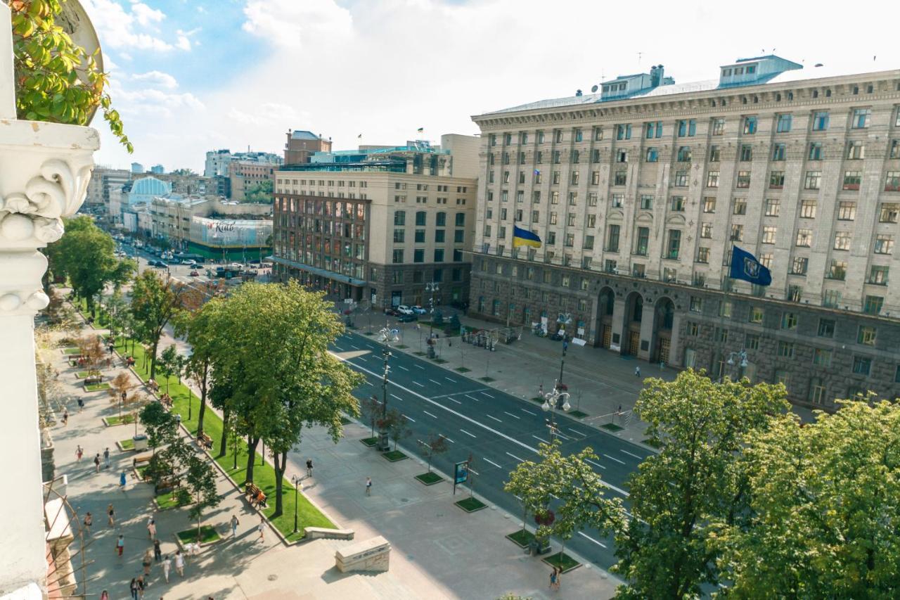 Apartments Rentals Ukraine On Kreshchatik Киев Экстерьер фото