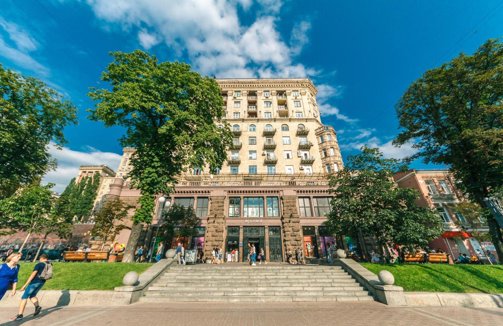 Apartments Rentals Ukraine On Kreshchatik Киев Экстерьер фото